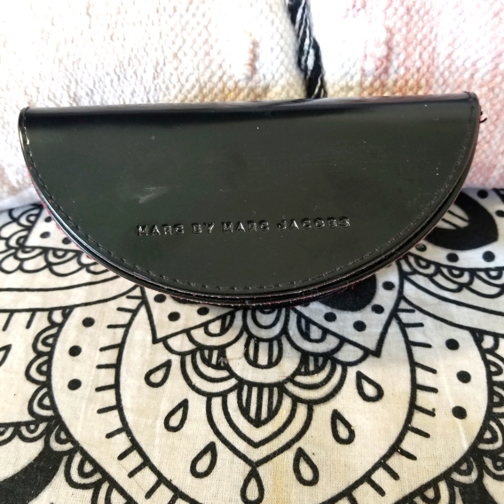 Marc by Marc Jacobs Black Half-Moon Sunglasses Case. Case Only!